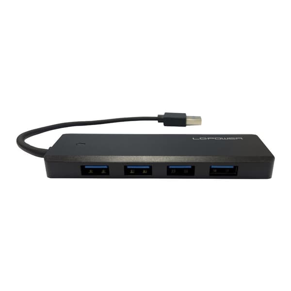 LC Power LC-HUB-U3-4-V2 - hub - 4 port