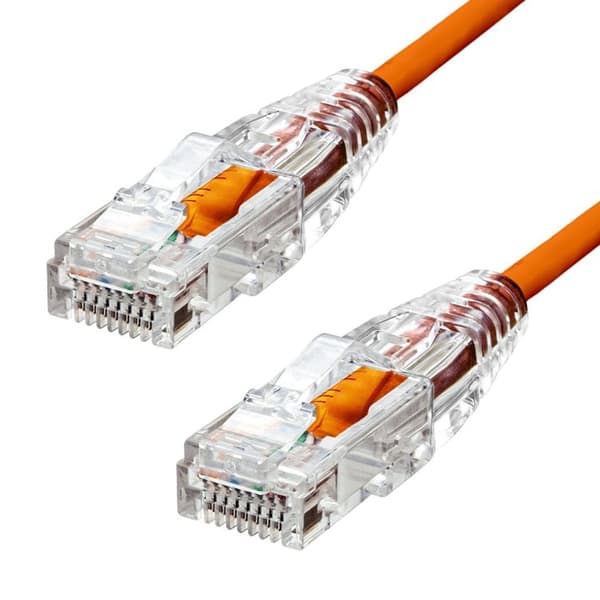 ProXtend Ultra Slim CAT6 U/UTP CU LSZH Ethernet-kabel Orange 4m