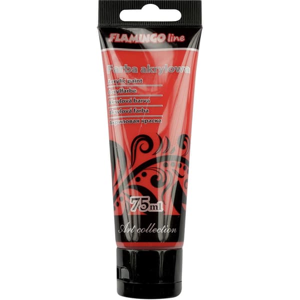 Akrylfärg 75ml 027 röd