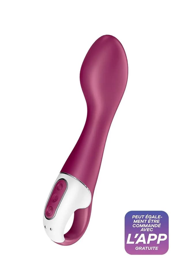 G-punkt vibrator opvarmet satisfyer hot spot