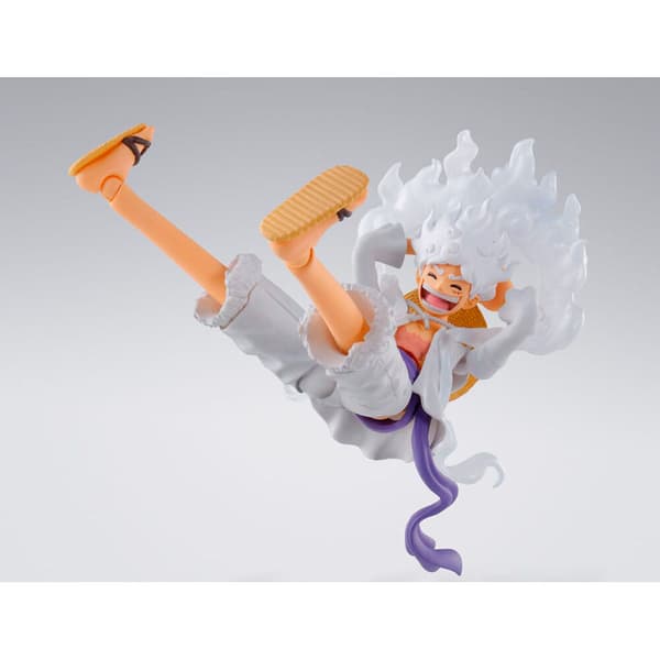 One Piece Gear 5 Monkey D Luffy S.H. figuarts figur 15,5cm