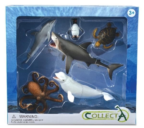 Havsdjur 6 delar 89868 COLLECTA