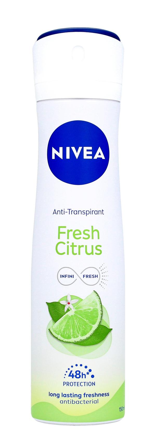 Nivea Nivea Deodorant Fresh Citrus 48h kvinnlig spray 150ml
