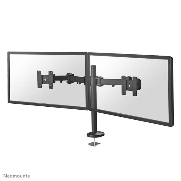 Neomounts FPMA-D960DG monteringssæt - fuld bevægelse - til 2 LCD-skærme - sort