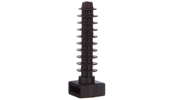 Monteringsskinne sort til strips F=8mm BMKN5458E /100 stk. /