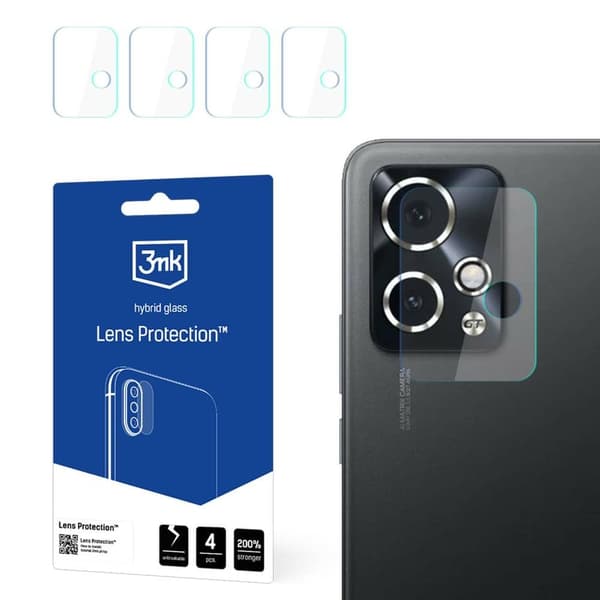 3MK Lens Protect Oneplus Ace 3 Kameralinsskydd 4st