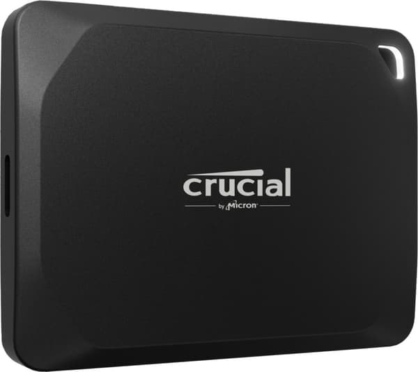 Crucial ekstern harddisk X10 Pro - 2 TB - USB 3.2 Gen 2 - sort