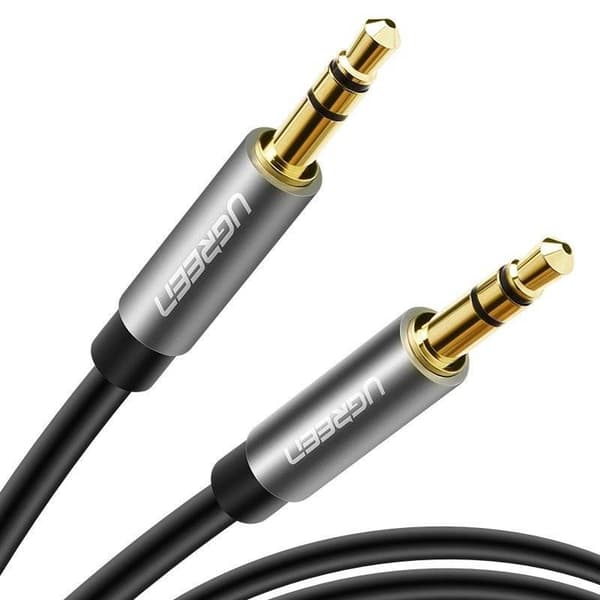 UGREEN AV119 3.5mm AUX jackkabel 1,5 m (sort)