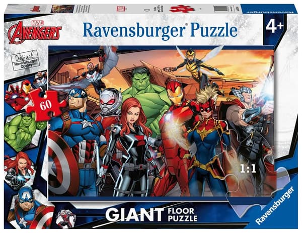 Marvel Avengers jättipalapeli 60 palaa