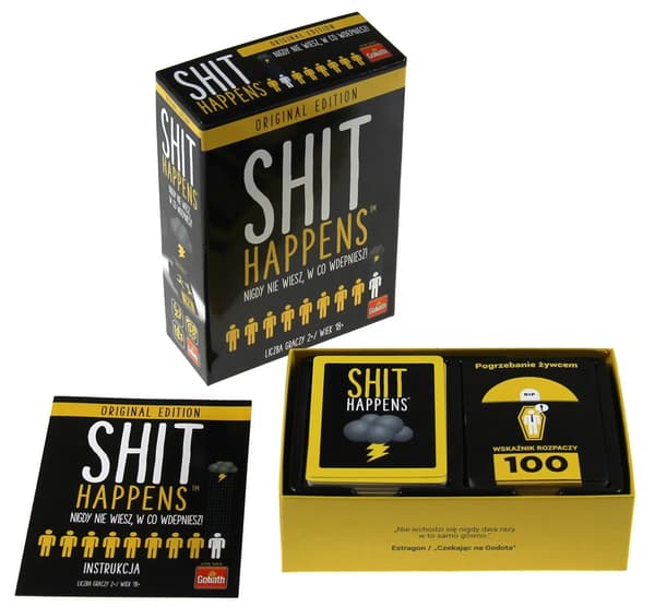 GOLIATH Shit Happens spel 18+ 376553