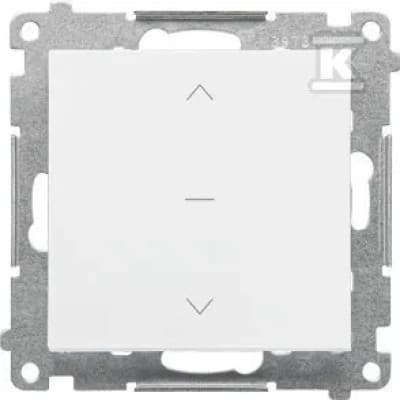 Simon 55 Rulljalusiknapp (Modul) 10 A, 250 V~, Snabbkoppling Mattvit TZP1K.01/111