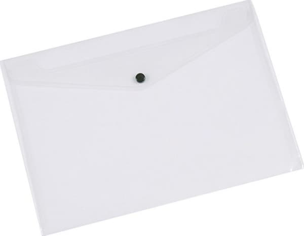 Kuvertmapp A3 PP-lås transparent