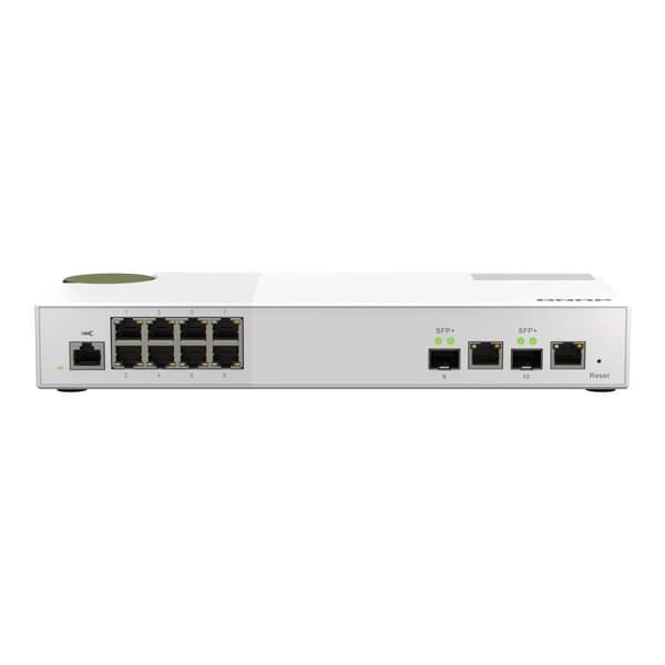 QNAP QSW-M2108-2C - switch - 10 porte - administreret