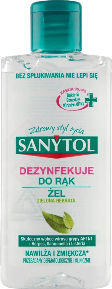 DESINFIOINTIGEELI SYÖPÄÄN 75ML SANYTOL
