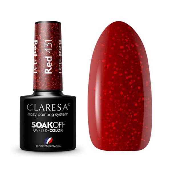 CLARESA Geelilakka PUNAINEN 431 -5g