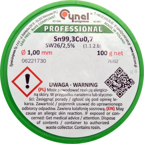 BLYFRITT LOD 1MM 100G