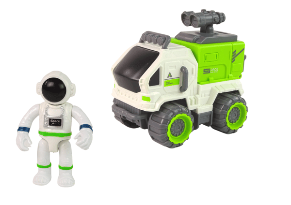 Rymdfarkost med kosmonaut