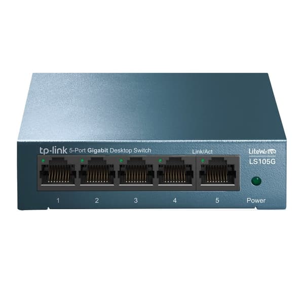 TP-Link LiteWave LS105G - switch - 5 portar - ohanterad