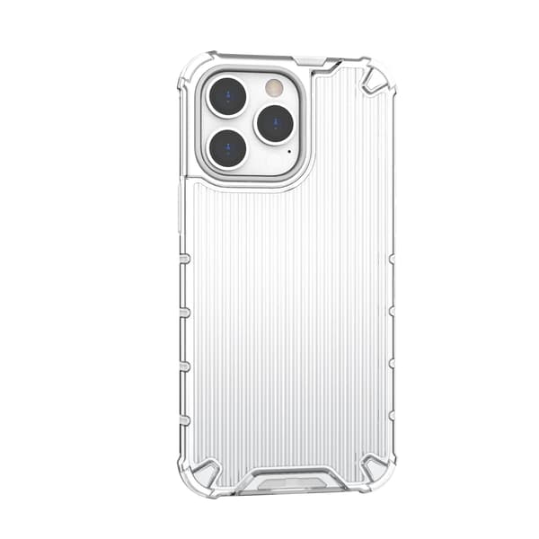 Ombre Protect Case til iPhone 13 Pro Max, lyserød og blå pansret cover