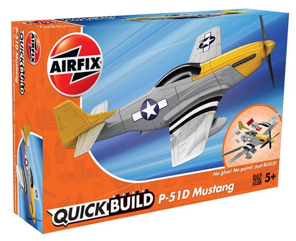 Muovimalli QUICKBUILD Mustang P-51D