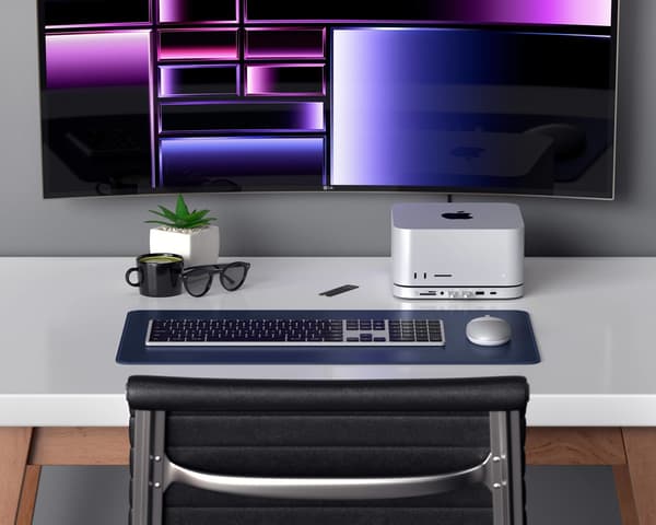 Satechi Stand & Hub Apple Mac Mini / Studio 2x USB-A 3.0, USB-A 3.2, USB-C 3.2, jack 3.5mm, micro/SD, NVMe M.2