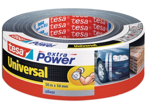 Ilmastointiteippi TESA 56389 Hopeinen (50 mm x 25 m)