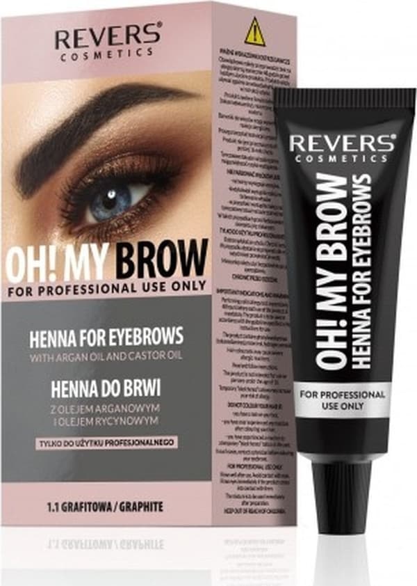 REVERS Henna Ögonbrynskräm OH! MY BROW grafit