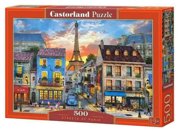 Puslespil 500 stk. Paris' gader