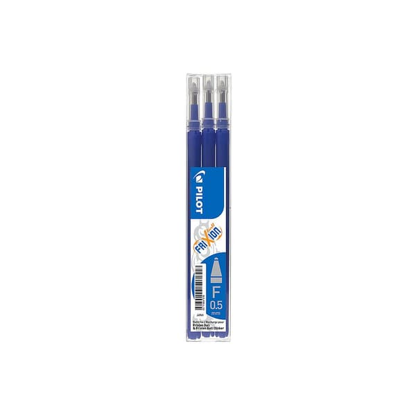 Frixion Clicker 0.5 blå 3-pack PILOT
