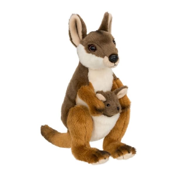 Kenguruemo ja poikanen 20cm WWF