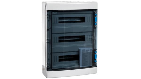 Pinta-asennettava moduulikaappi 3x18 IP65 IKA-3/54-ST 174202