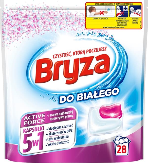 KAPSELIT 5in1 ACTIVE ORCE DOBIAŁEGO BRYZA 28kpl.