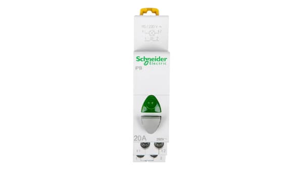 Moduulin painike 20A 1Z merkkivalolla vihreä iBP A9E18036