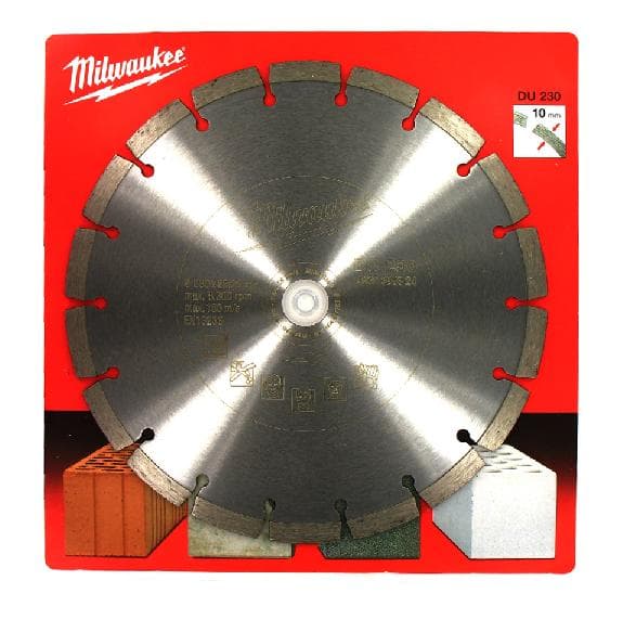 MILWAUKEE SEGMENTOITU TIMANTTILEVY DU 230 x 22.2mm