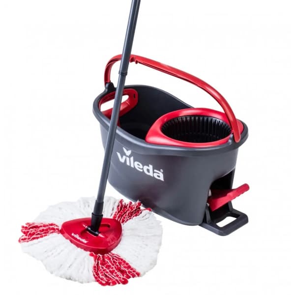 Mop with Bucket Vileda Turbo Easywriting & Clean polypropeeni