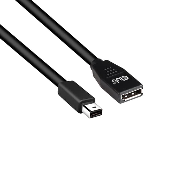 CLUB3D CAC-1121 DisplayPort-kaapeli 1 m Mini DisplayPort Musta