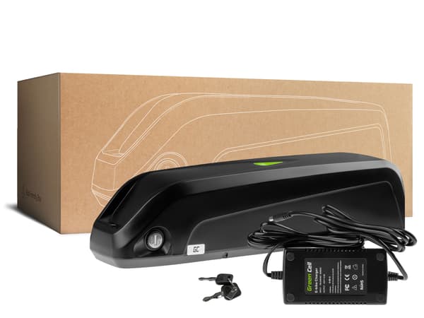 Flaskbatteri för E-BIKE 48V 14.5Ah 250W