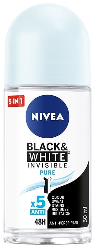 Nivea Deodorant INVISIBLE PURE roll-on kvinder 50ml