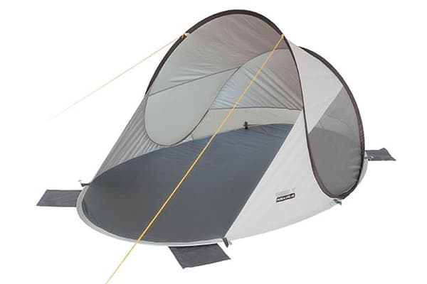 Strandskal Calobra 80 (aluminium/grå, Pop-Up telt)
