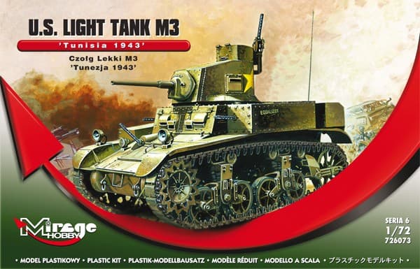 Mirage American Czolg Light M3 (726073)