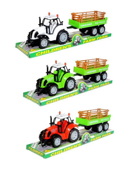 Svensk traktor med släp (Q3040)