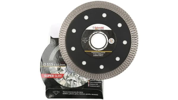 115 mm diamantklinga för kakel Premium SLIM - Schmith