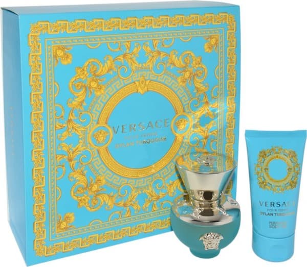 VERSACE VERSACE SÆT (DYLAN TURQUOISE EDT/S 30ML + PARFUMERET KROPSGEL 50ML)