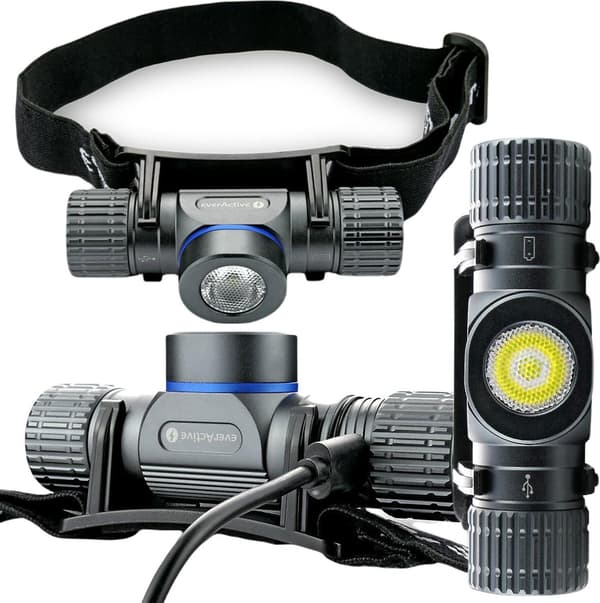 EverActive HL-1100R Force LED-taskulamppu