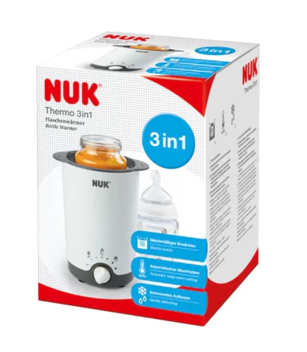 NUK Thermo 3-i-1 flaskvärmare (0229285)