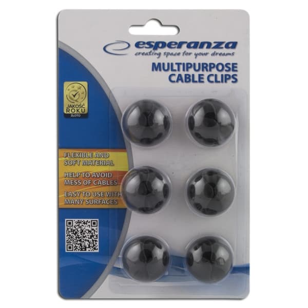 ESPERANZA MULTIFUNKTIONELLE KABELKLIPPER EBA101K SORT