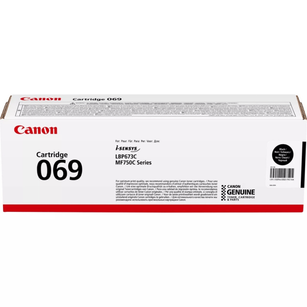 Canon värikasetti 069 - Musta