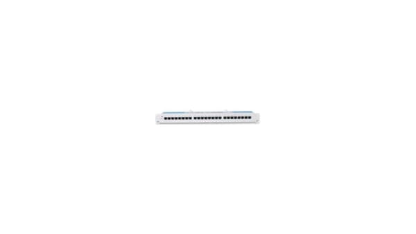 Intellinet 503754 Patchpanel 1U, Cat5e STP, 24 RJ45-portar, grå