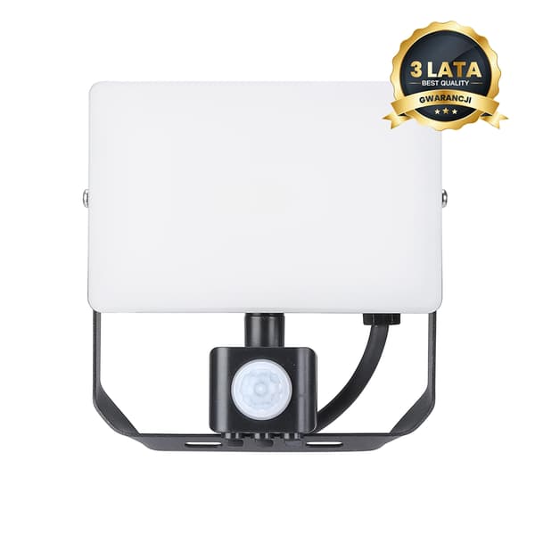 LED Strålkastare 30W PIR 3000lm 5000K