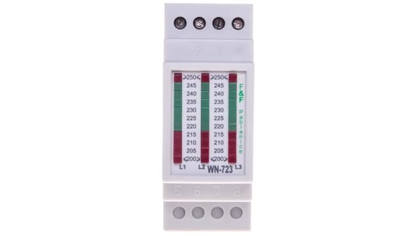 F&F Modullampa trippel 230-400V AC vit WN-723
